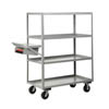 4-Shelf Order Picking Truck w/ 1 1/2' Retaining Lips & 16 1/2' Shelf Clearance