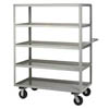 Multi-Shelf Truck w/ 5 Shelves & 1-1/2' Retaining Lips