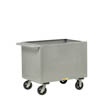 Sheet Steel Box Truck w/ 6' Mold-On Rubber Casters