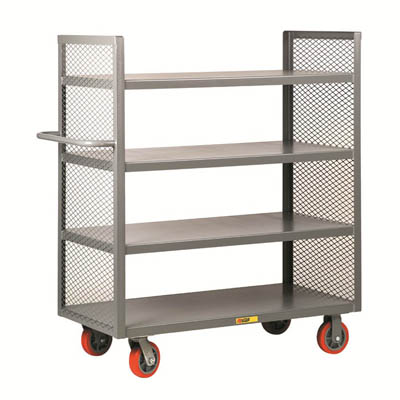 2-Sided Shelf Truck, 4 Lip-Up Shelves (3,600 lbs. Capacity)