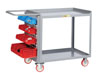 Maintenance Workstation with Pegboard or Louvered Storage