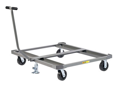 Pallet Dolly w/ T-Handle & Floor Lock