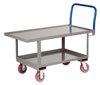 Work Platform Truck with Lower Shelf, Lip Edge Deck (2,000 lbs. Capacity)