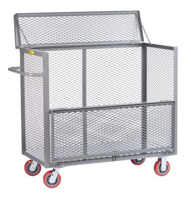 Security Box Truck w/ 6" Polyurethane Casters