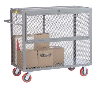 Security Box Truck w/ 6" Polyurethane Casters