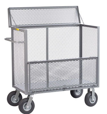 Security Box Truck w/ 9" Pneumatic Casters