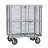 Job Site Security Box, One Adjustable Shelf, 60'W x 24'D x 60'H