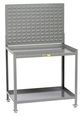Stationary Steel Workstation, 48"D