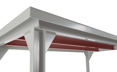 Extra-Heavy-Duty Welded Steel Workbench