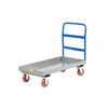 3-Inch Lip Edge Platform Trucks, 6' Polyurethane Casters (3,600 lbs. Capacity)