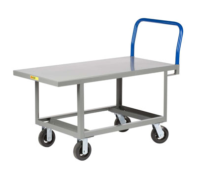 Work Platform Truck with Open Base, Steel Deck (2,000 lbs. Capacity)