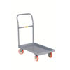 Platform Trucks with Lip Edge, 5' Polyurethane Casters (1,200 lbs. Capacity)