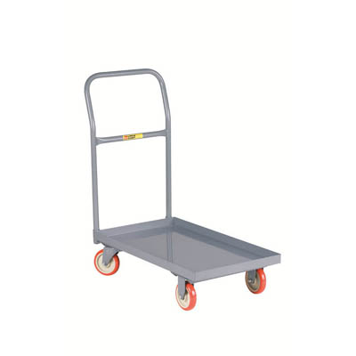 Platform Trucks with Lip Edge, 5" Polyurethane Casters (1,200 lbs. Capacity)