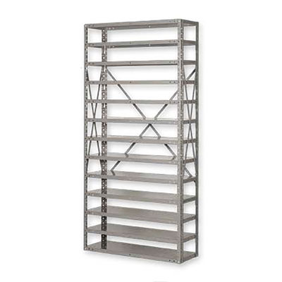 BR Series Shelf Racks - 13 Shelves, 24"D x 36"W x 72"H