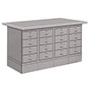 DBU Series Drawer Base Benches, 72'W x 28'D x 34'H