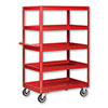 L Series 5 Shelf Stock Cart, 18"Wide