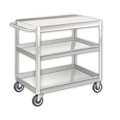 3 Shelf, SCF-SS Series Stainless Steel Stock Carts