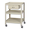 TU Series Utility Tables & Carts 23'W x 24'D w/ 3 Shelves & 1 Drawer
