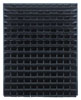 Louvered Panel w/ (165) 7-3/8' Long Bins, 48' Long