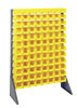 Single Sided Rail System w/ (96) 7-3/8'L Bins, 36' Long