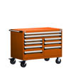 R5GHG-3009, Heavy-Duty Mobile Cabinet, 9 Multi-Drawers