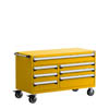 R5GKE-3015, Heavy-Duty Mobile Cabinet, 7 Multi-Drawers