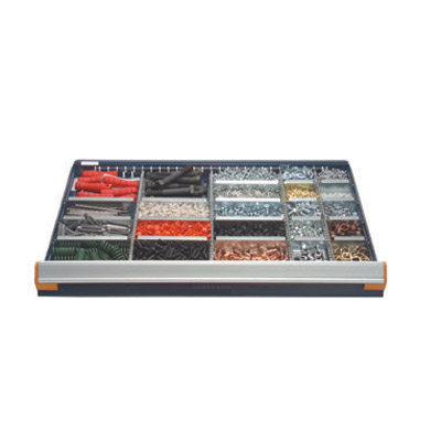 R5AHE-4407, Heavy-Duty Stationary Cabinet with 7 Drawers