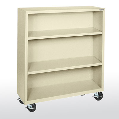 Mobile Bookcase - 2 Shelves
