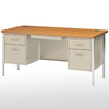 600 Series Double Pedestal Steel Teachers Desk