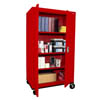 Transport Series Mobile Storage, 36'W, 3 Shelves - 5 Color Options