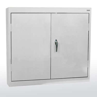 Solid Door Wall Cabinet - 5 Color Options