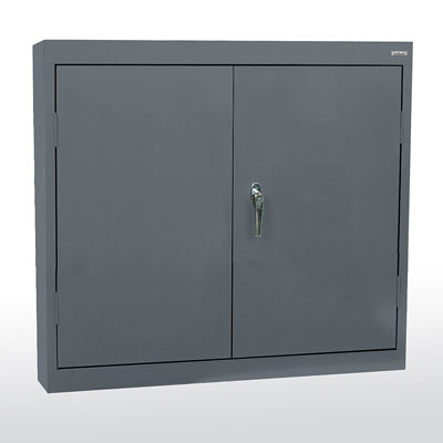 Solid Door Wall Cabinet - 5 Color Options