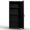 Heavy Duty 18 GA Single-Door Cabinet with 3 Shelves - 30' W x 24' D x 72' H