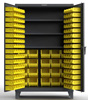 Bin Cabinet With 3 Shelves, 48'W x 24'D x 78'H