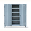 Industrial Storage Cabinet with Bi-Fold Doors